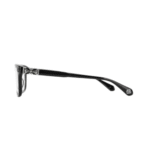 Slate Clarity Chrome Heart Cross Vision Frames