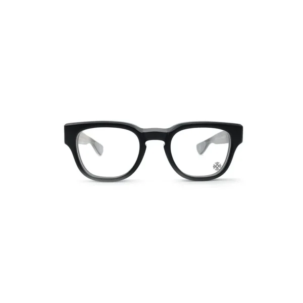 Chrome Hearts CUNTVOLUTED MBK Glasses in matte black with signature gothic silver detailing