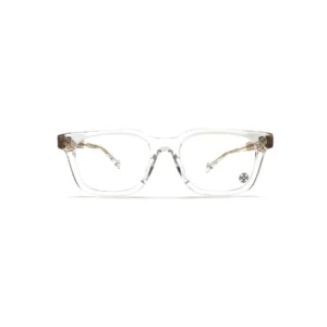 Chrome Hearts Cox Ucker CRYS Glasses with bold luxury frame and silver gothic accents