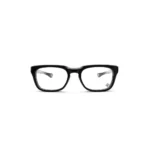 GRIM BK/SS Chrome Hearts Glasses with matte black frame and sterling silver gothic cross detailing