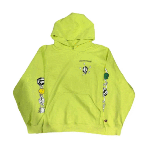 CHROME HEARTS LIME GREEN HOODIE