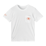 Chrome Hearts Orange Triple Cross Short Sleeve T-Shirt