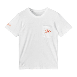 Chrome Hearts Orange Triple Cross Short Sleeve T-Shirt