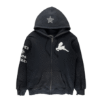 Chrome Hearts Faded Foti Dagger Zip Up Hoodie
