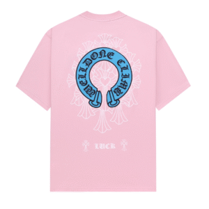 CHROME HEARTS T SHIRT PINK UNISEX