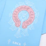 CHROME HEARTS T-SHIRT BLUE UNISEX