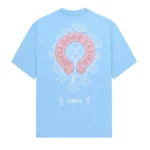 CHROME HEARTS T-SHIRT BLUE UNISEX