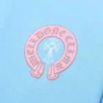 CHROME HEARTS T-SHIRT BLUE UNISEX