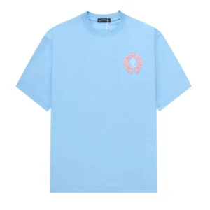 CHROME HEARTS T-SHIRT BLUE UNISEX