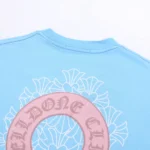CHROME HEARTS T-SHIRT BLUE UNISEX