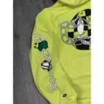 CHROME HEARTS LIME GREEN HOODIE
