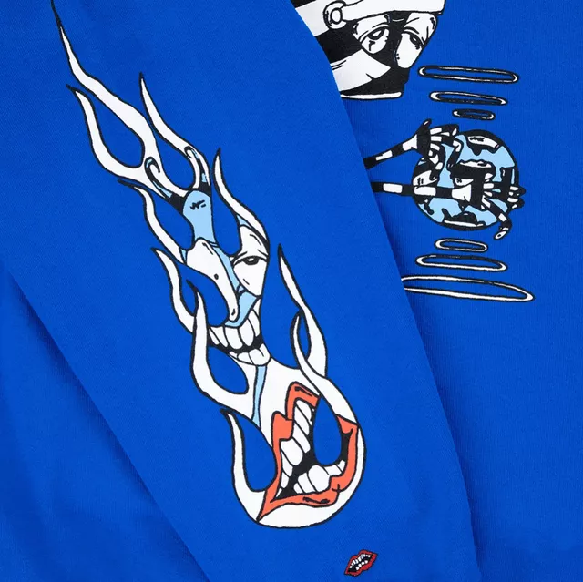 CHROME HEARTS X MATTY BOY SPACE BLUE HOODIE CHROME HEARTS X MATTY BOY SPACE BLUE HOODIE