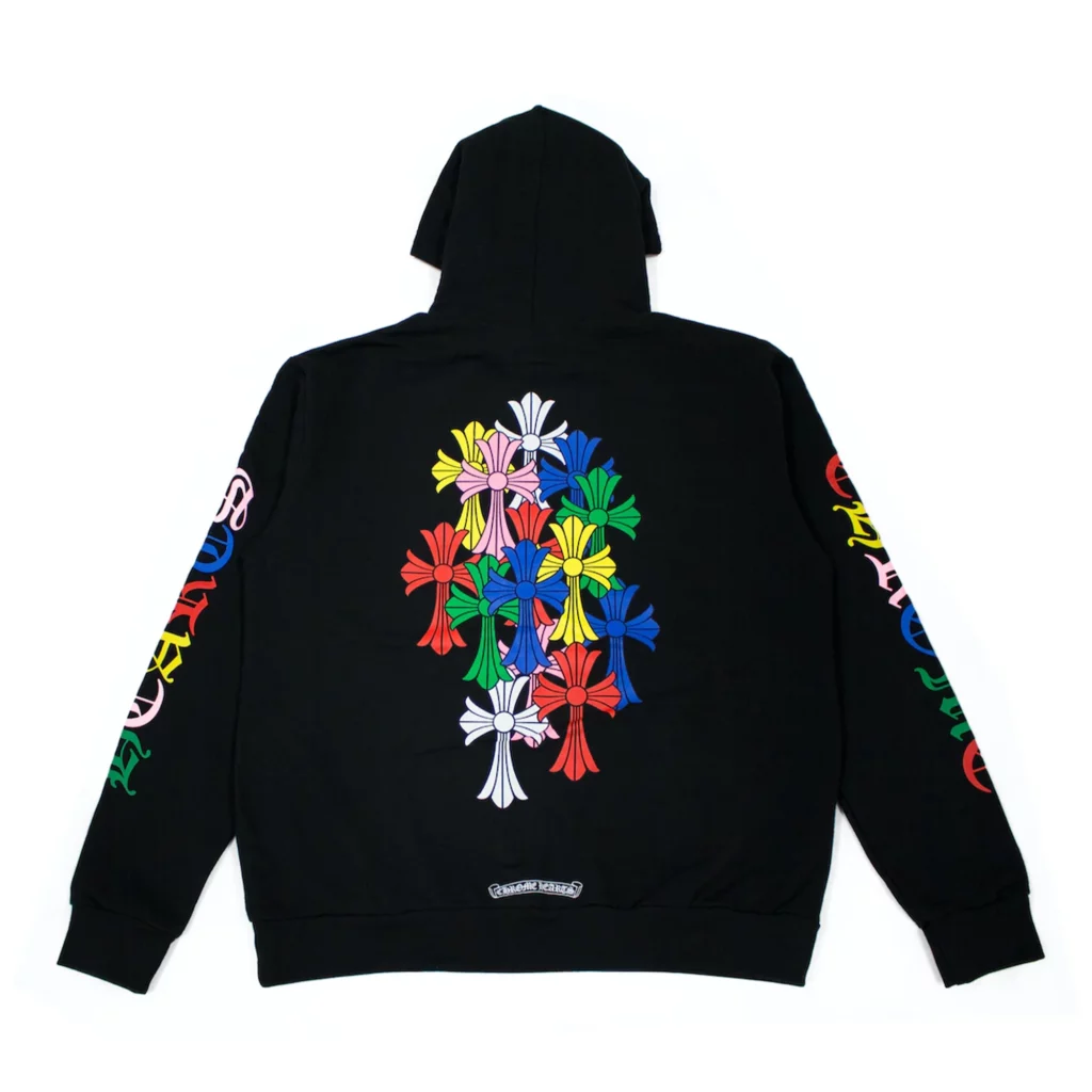 MULTI CROSS CEMETERY CHROME HEARTS HOODIE MULTI CROSS CEMETERY CHROME HEARTS HOODIE