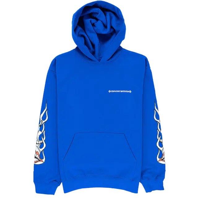 CHROME HEARTS X MATTY BOY SPACE BLUE HOODIE CHROME HEARTS X MATTY BOY SPACE BLUE HOODIE
