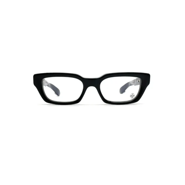 Chrome Hearts ASSTRAORDINAIRE-A Black Gold Star Glasses – Luxury Eyewear with Gothic Detailing