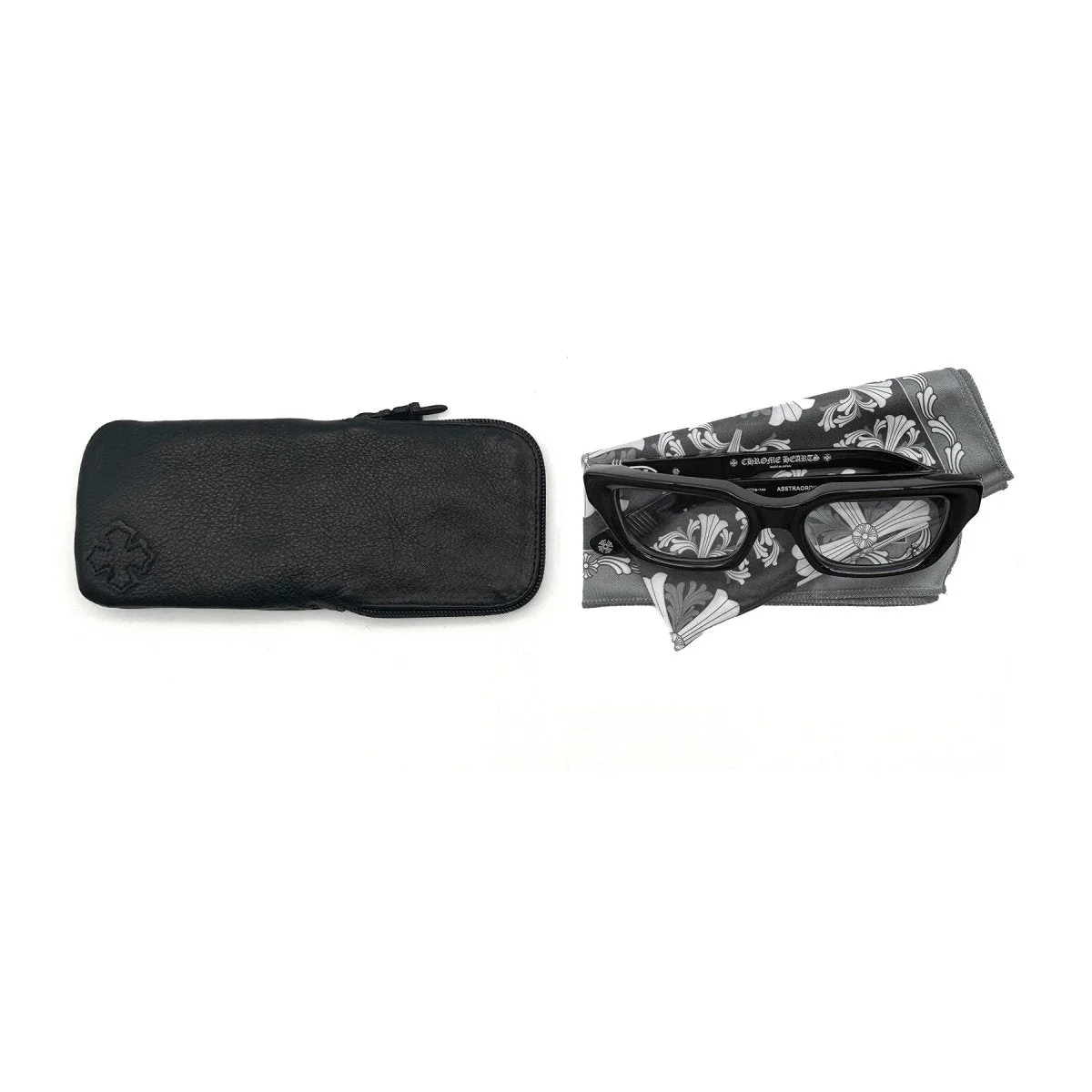 CH ASSTRAORDINAIRE-A BK/GP Star Glasses | Premium Designer Frames Chrome Hearts ASSTRAORDINAIRE-A Black Gold Star Glasses – Luxury Eyewear with Gothic Detailing