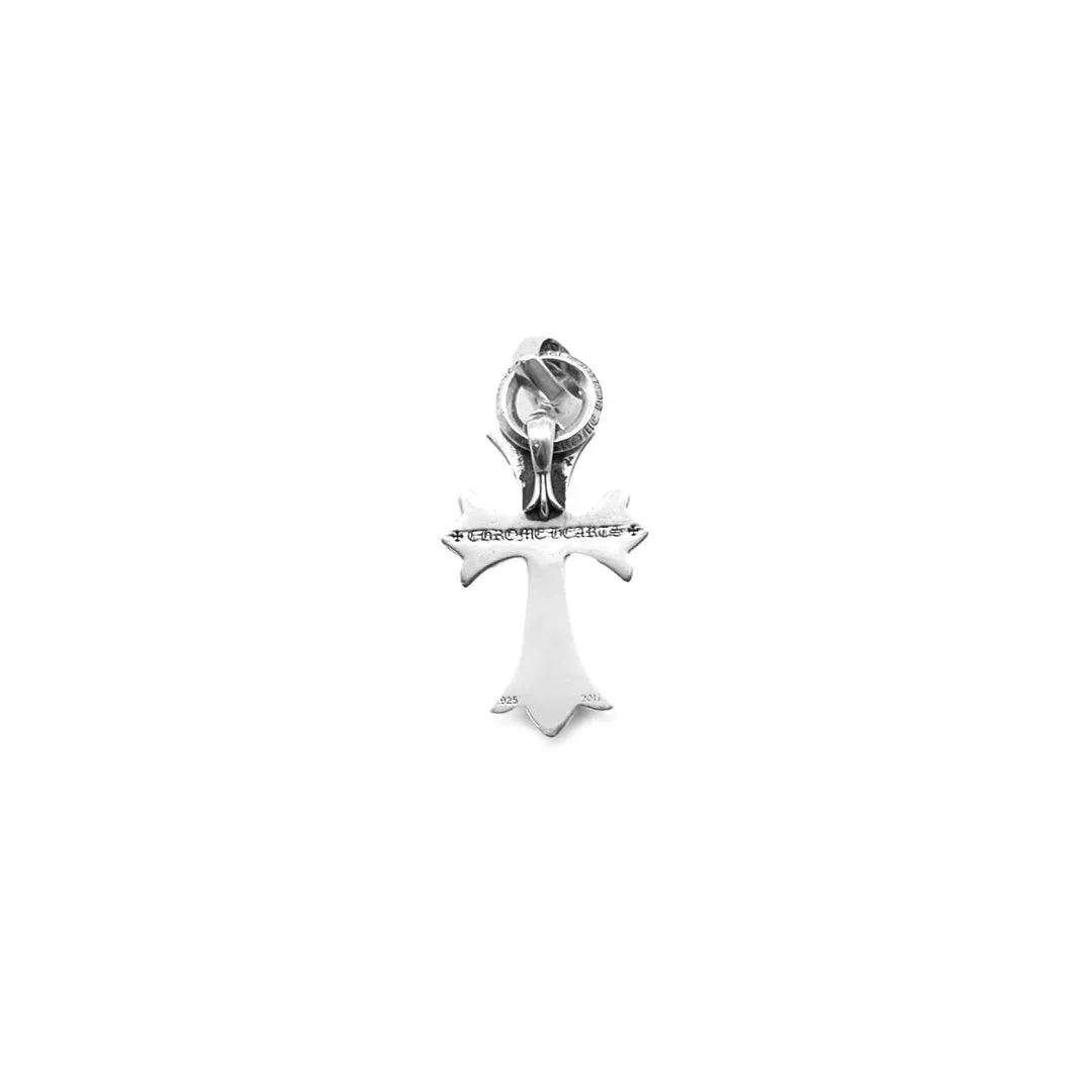 Silver Vine Heart Cross Pendant Silver Vine Heart Cross Pendant