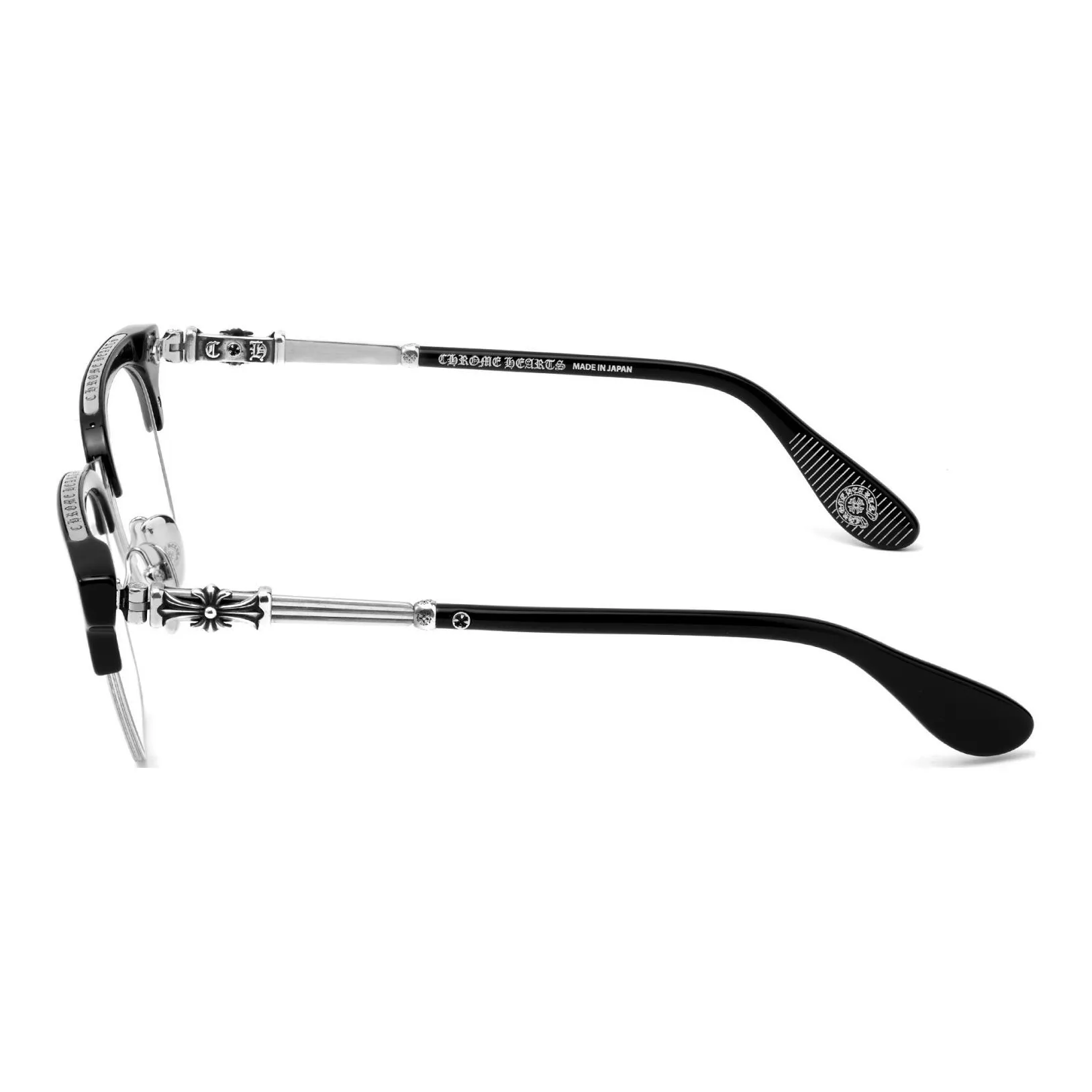 Chrome Hearts Eyeglass Frames Silver Chrome Hearts Eyeglass Frames Silver