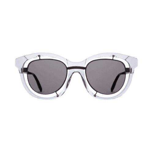 Chrome Hearts Crystal Vision Halo Sunglasses