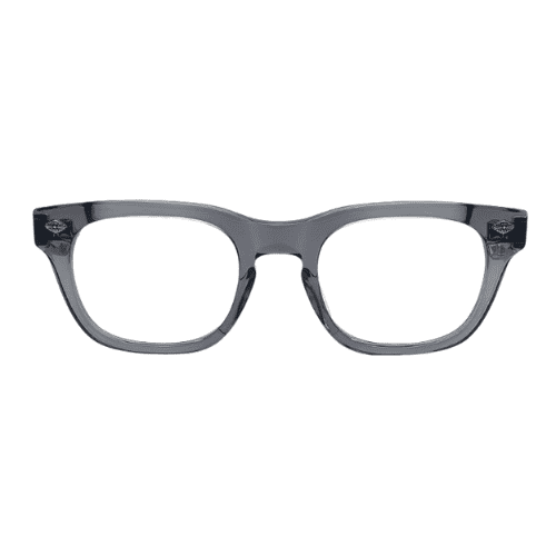 Chrome Hearts Black Rectangular Eyeglasses
