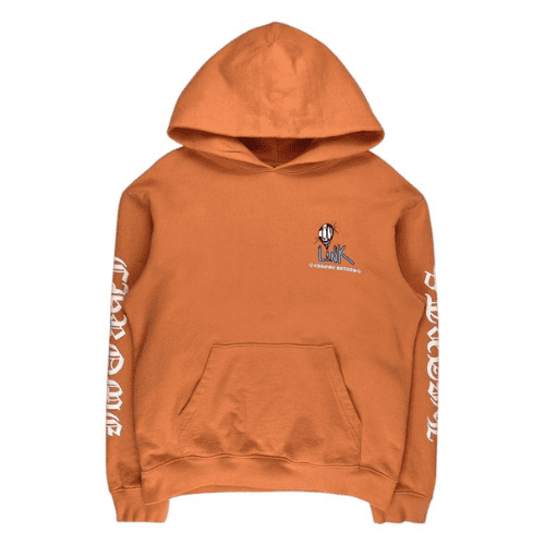 Chrome Hearts Matty Boy Link And Build Hoodie Orange Chrome Hearts Matty Boy Link And Build Hoodie Orange